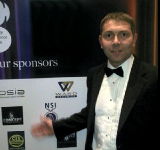 Kelvin Limb at the 13th Security Excellence Awards