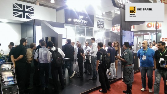 Crowds of people at the Concept Smoke Screen stand at ISC Brasil last year