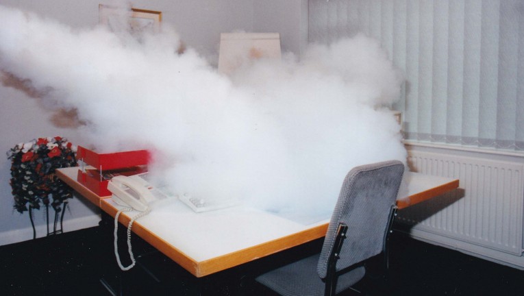 Smoke Screen demo in office