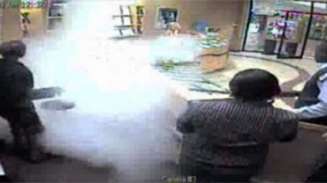CCTV of Smoke Screen activation in jewellery store in South 