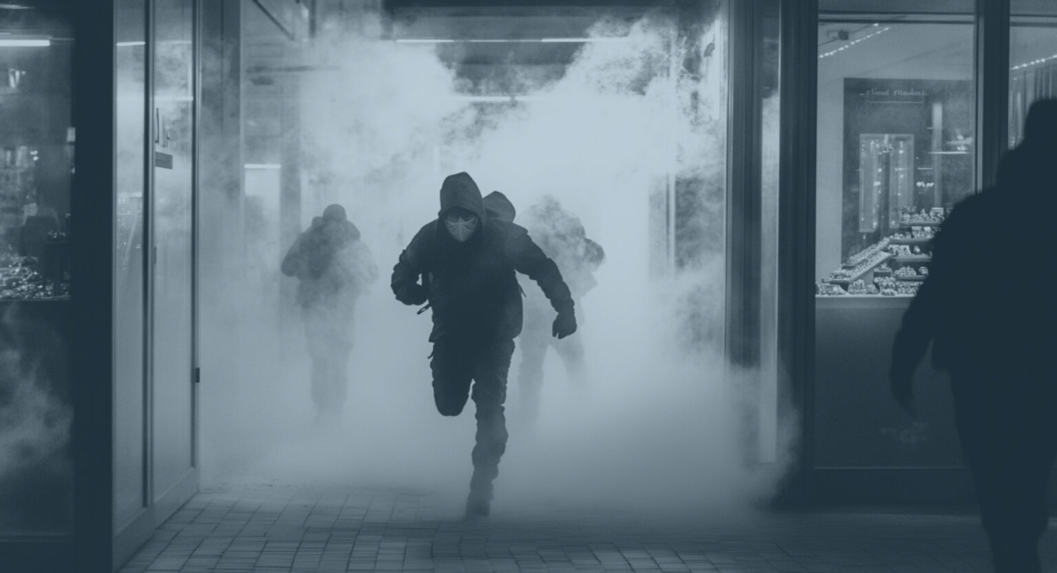 Security Fog Stops Armed Robbery In South Africa | Smoke Screen